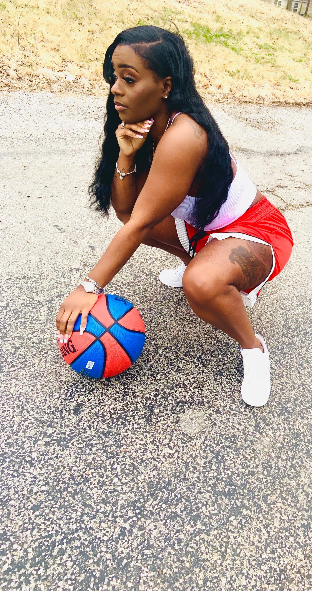 Love and basketball (red)