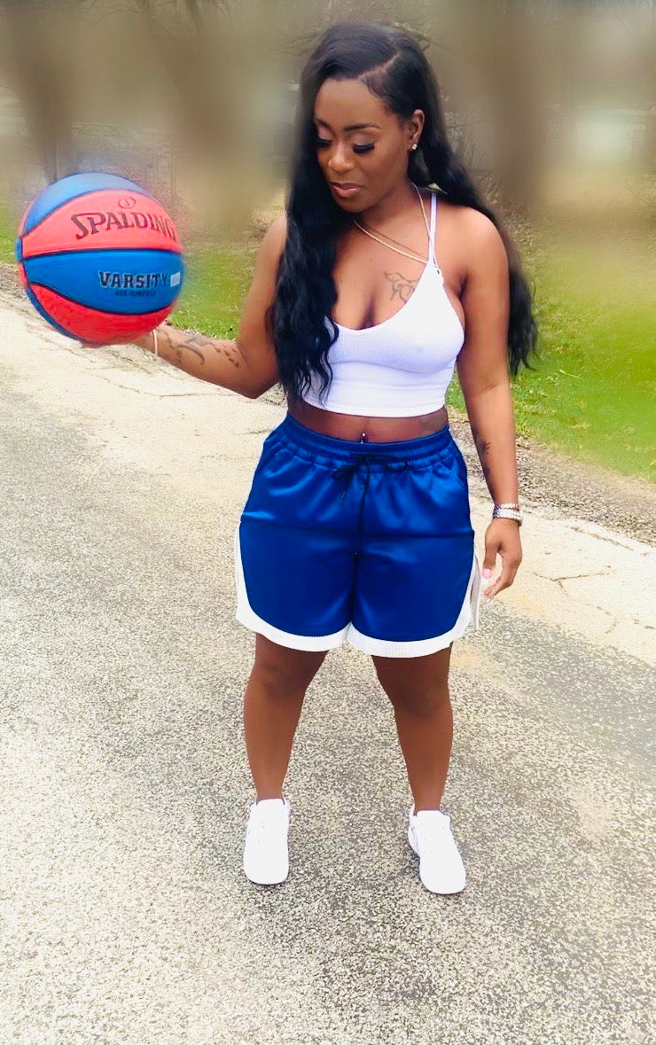 Love and basketball (blue)